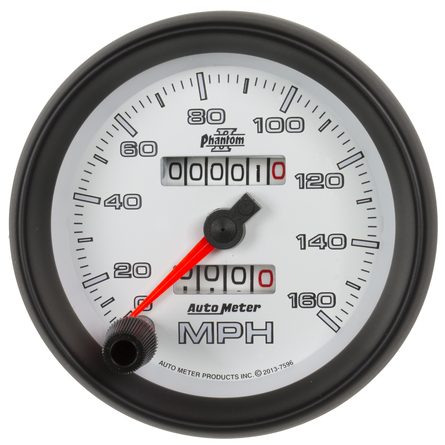 AutoMeter 3-3/8 In. SPEEDOMETER, 0-160 MPH, PHANTOM II